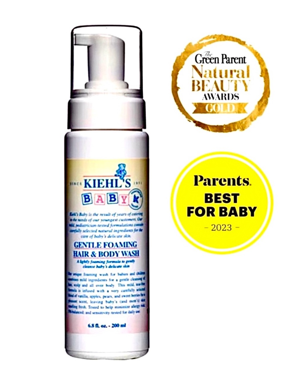 Kiehl’s Body Body & Hair Wash Foam